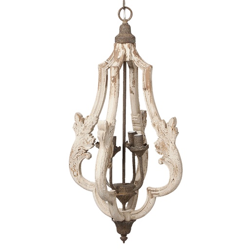 Lampada a Sospensione Bianco Ø 40x79 cm E14/max 4x25W