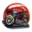 Decorative Magnet Red 7x1x10 cm