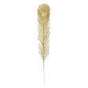 Weihnachtsdeko Feder Goldfarbig 7x1x42 cm