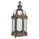 Lantern Copper 34x32x69 cm