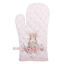 Oven Mitt Pink 18x30 cm
