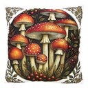 Kussen gevuld 45x45x4 cm