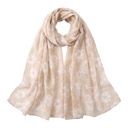 Sjaal 85x180 cm beige
