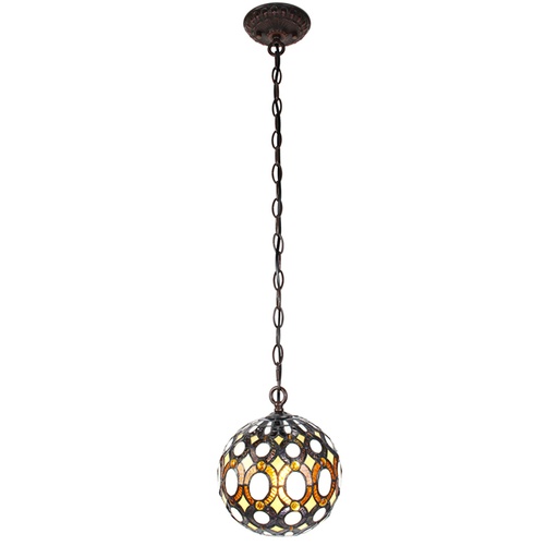 Lampe suspendue Tiffany Ø 20x116 cm E14/max 1x25W