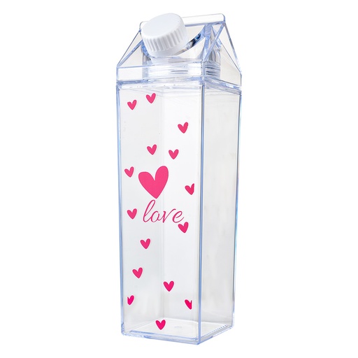 Drinkfles 6x6x20 cm / 500 ml