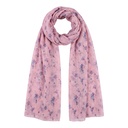 Sjaal 85x180 cm roze