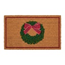 Doormat Inside Brown Red 75x45x1 cm