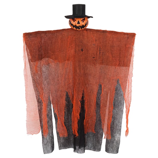 Decoration Ghost Black Orange 65x16x90 cm