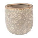 Decoratie bloempot Ø 14x13 cm