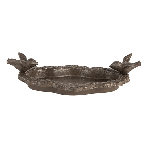 Abbeveratoio per uccelli Marrone 24x13x6 cm