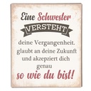 Tableau de texte Beige 13x1x15 cm