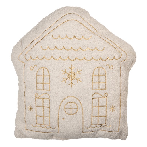 Cuscini da Divano Bianco Beige 45x40x10 cm