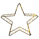 Lampe de table etoile 20x5x21 cm
