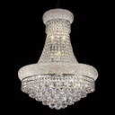 Chandelier 12 lights Transparent Ø 53x66 cm E14/max 12x40W