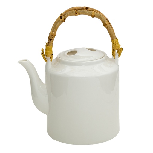 Teapot White Ø 13x23 cm / 1500 ml