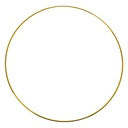 Dekorationsring Goldfarbig Ø 30x1 cm