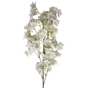 Decoratie tak met bloemen 87 cm
