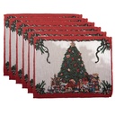 Set da tavolo sets (6) Beige Rosso 33x45 cm