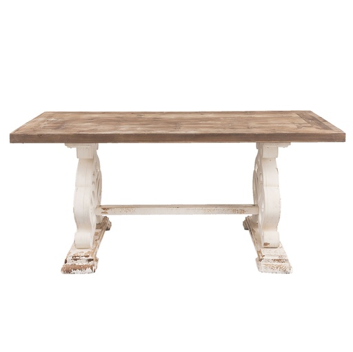 Table à manger Marron 180x90x82 cm