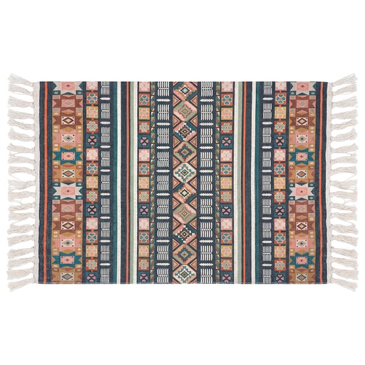 Floor mat Beige Blue 60x90 cm