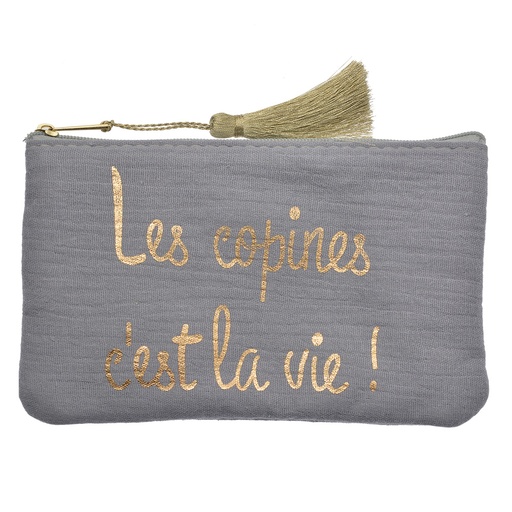Kulturtasche Damen Blau 17x1x11 cm
