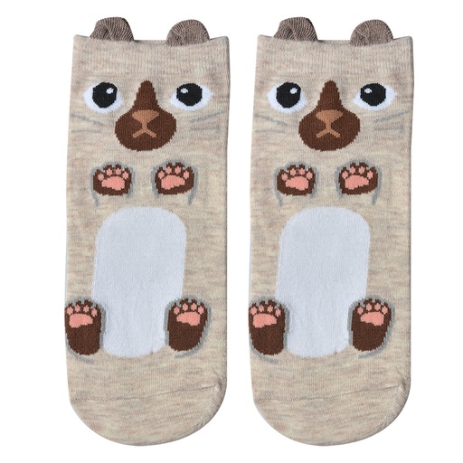 Chaussettes Beige Blanc 36-41