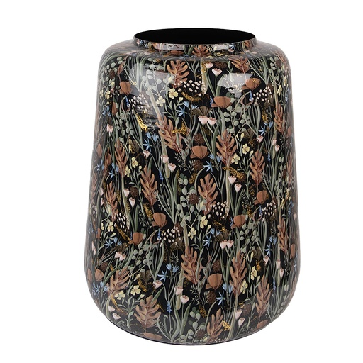 Decorative Vase Black Green Ø 31x40 cm