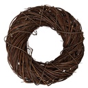 Decoration Couronne Marron Ø 40x10 cm