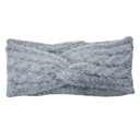 Headband 10x22 cm Grey