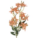 Decoratie tak met bloemen 65 cm
