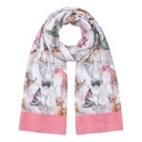 Sjaal 70x180 cm roze