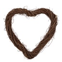 Decoration Couronne Cur Marron 40x40x4 cm