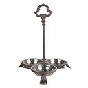 Food Bowl for Dog and Kat Brown 31x30x37 cm / 3x500 ml