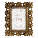 Bilderrahmen Goldfarbig 18x2x23 cm / 10x15 cm