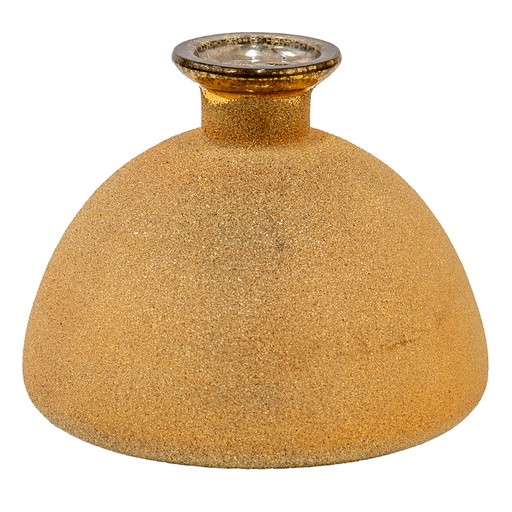 Deko Vase Goldfarbig Ø 17x14 cm