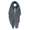 Foulard Donna stampato Grigio 90x180 cm