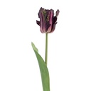 Branche de décoration avec fleurs Violet Vert 61 cm