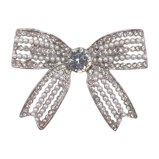 Clayre & Eef Spilla da donna Color argento Metallo