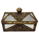 Boîte à bijoux Or 17x11x10 cm
