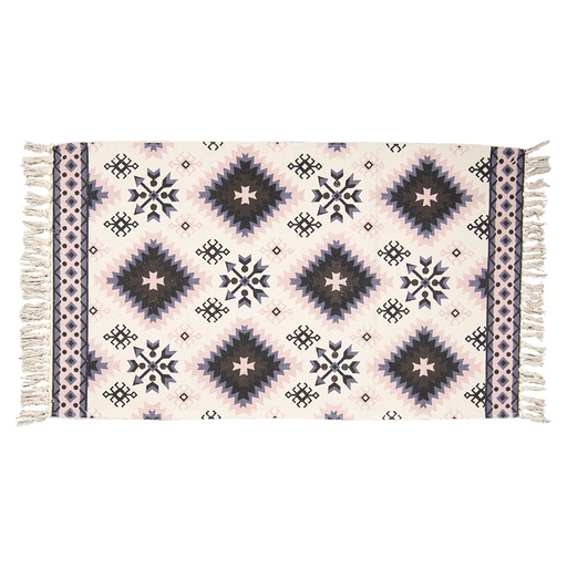 Tapis Blanc, Noir 140x200 cm
