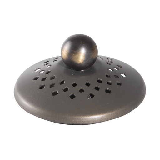 Lumilamp Lampenschirm Tiffany Ø 6 cm Braun Eisen