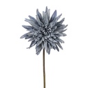 Branche décorative avec fleurs Bleu 50 cm