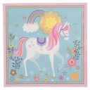 Papierservietten Blau Rosa 33x33 cm (20)