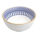 Bol de soupe Blanc Bleu Ø 11x5 cm / 300 ml