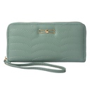 Portemonnee 19x10 cm groen