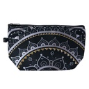 Busta toilette per donne Nero, Verde 22x13x18 cm