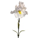 Branche de décoration avec fleurs Blanc Vert 62 cm
