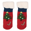 Kindersocken Rot Grün one size
