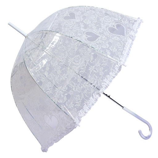 Parapluie Adultes Blanc 60 cm