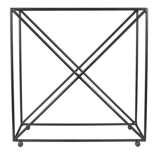 Porte-bouteille Noir 44x15x45 cm
